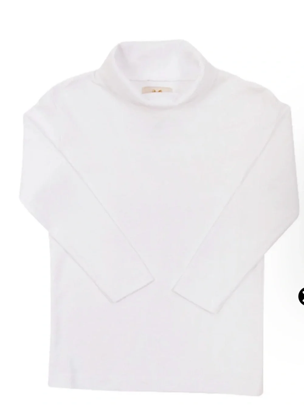 The Beaufort Bonnet Company White kids Turtleneck Size 7